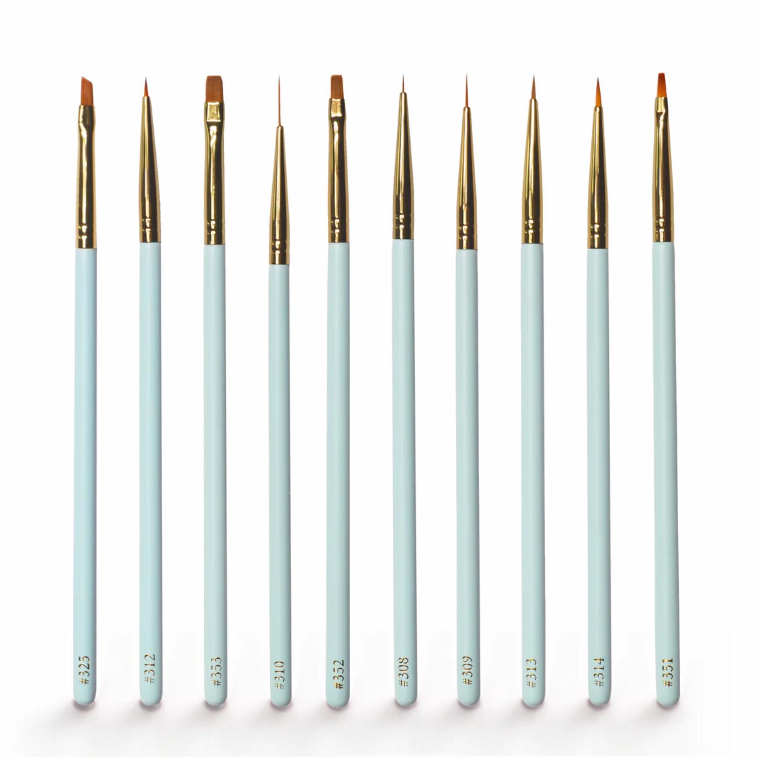 P.LOUISE DETAIL IN THE DEAL 10PC BRUSH SET