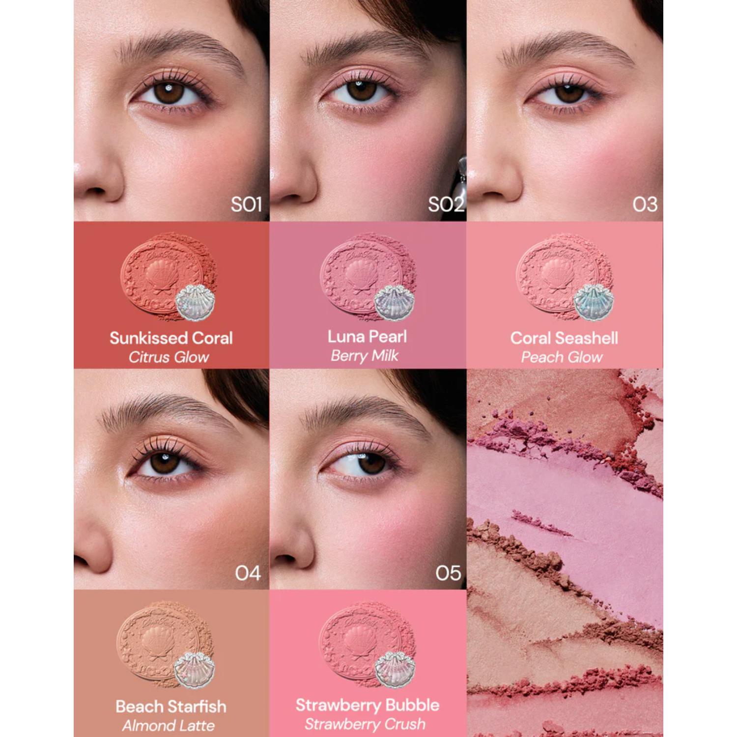 FLOWER KNOWS SHELL JEWEL COLLECTION -05 STRAWBERRY BUBBLE (5g)