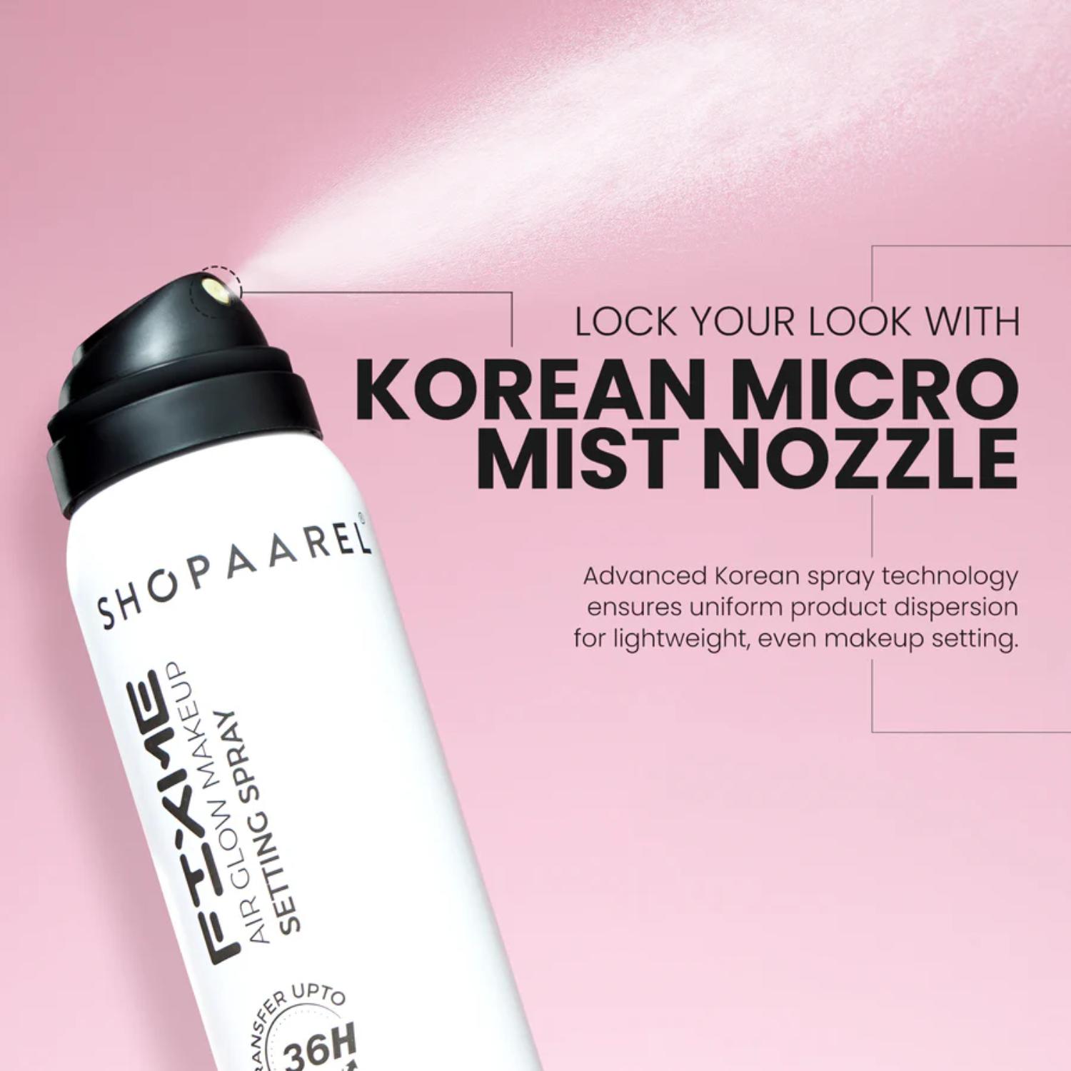 SHOPAAREL FIX ME AIR GLOW MAKEUP SETTING SPRAY 100ML