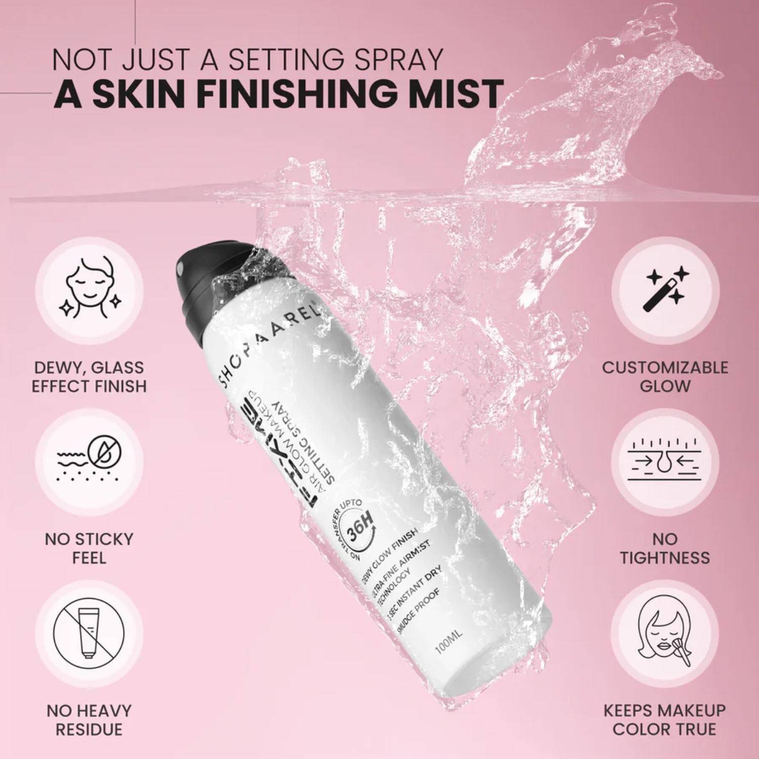 SHOPAAREL FIX ME AIR GLOW MAKEUP SETTING SPRAY 100ML
