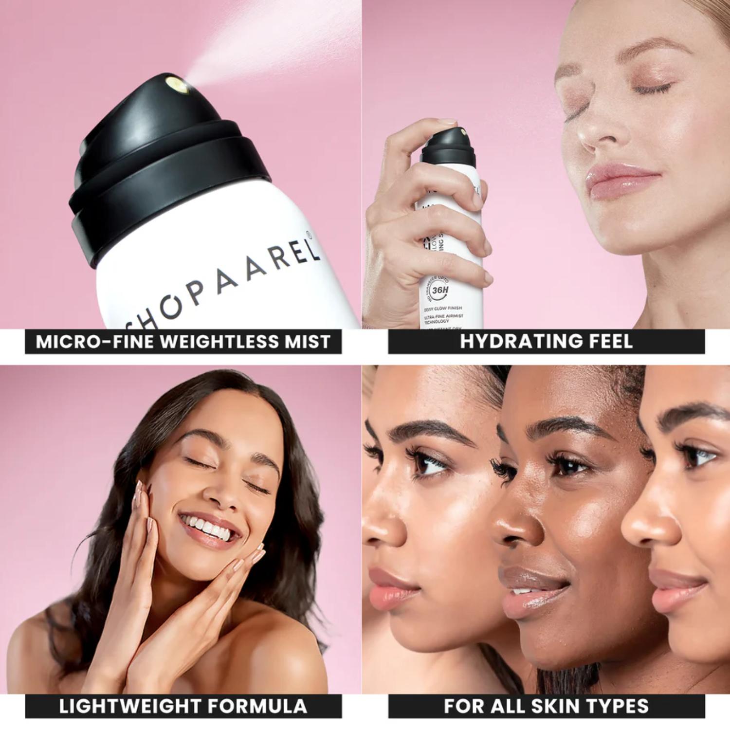 SHOPAAREL FIX ME AIR GLOW MAKEUP SETTING SPRAY 100ML