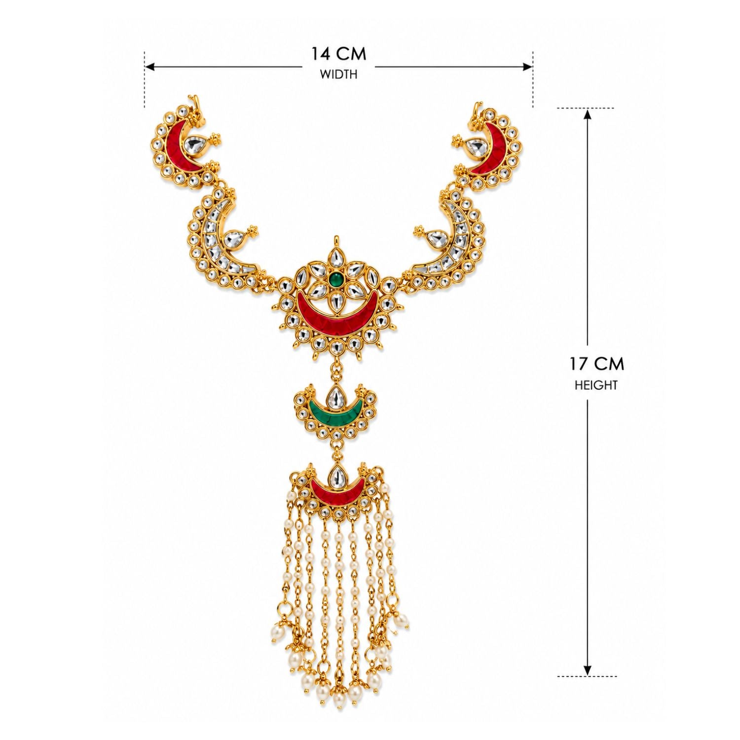 HAIR BLING ADHIRA WATER FALL HAIR ACCESSORIES