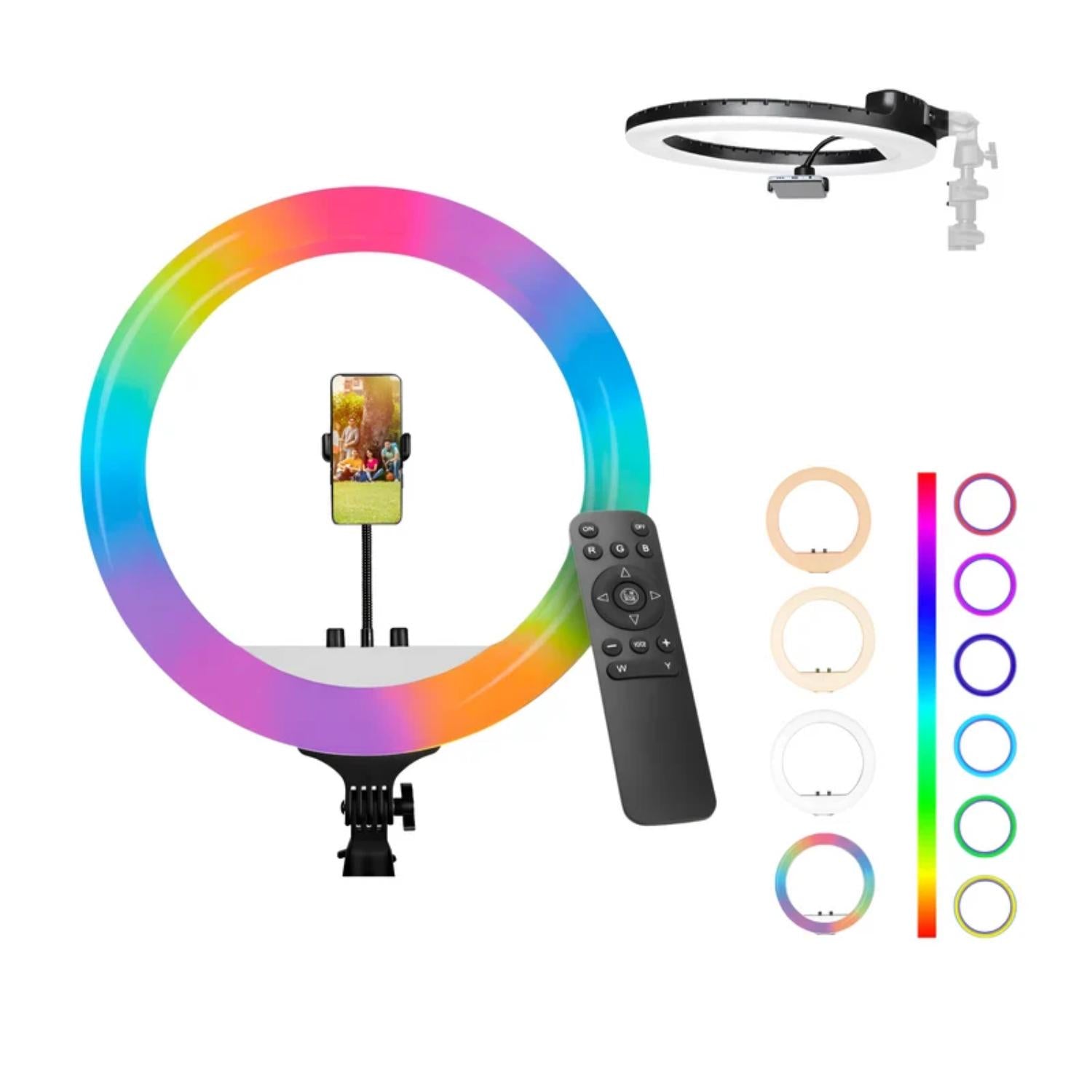 DIGITEK LED RING LIGHT DRL 18 RGB ( WHITOUT STAND )