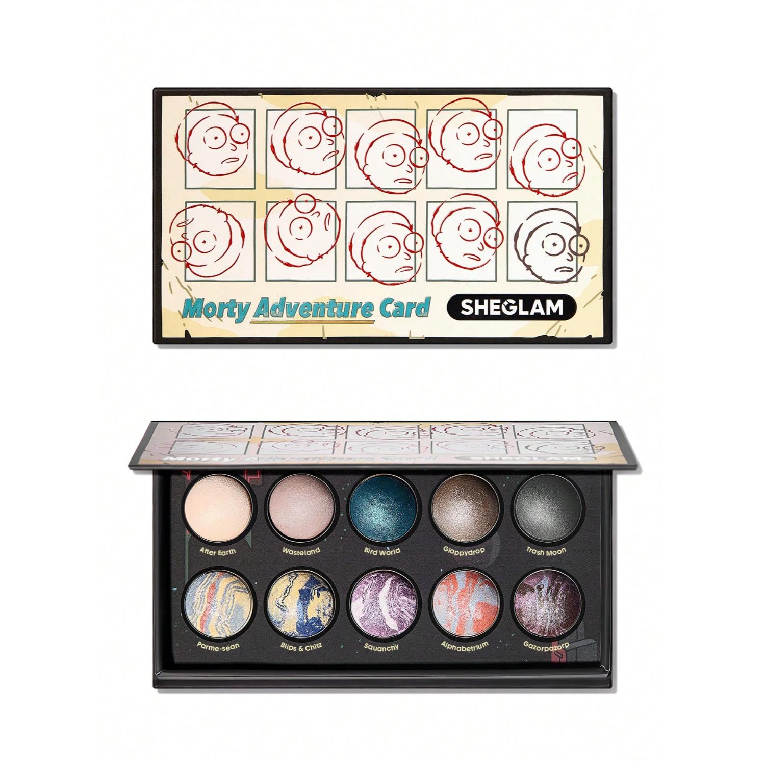 Rick and Morty X SHEGLAM The Adventures Of Morty Baked Color Palette