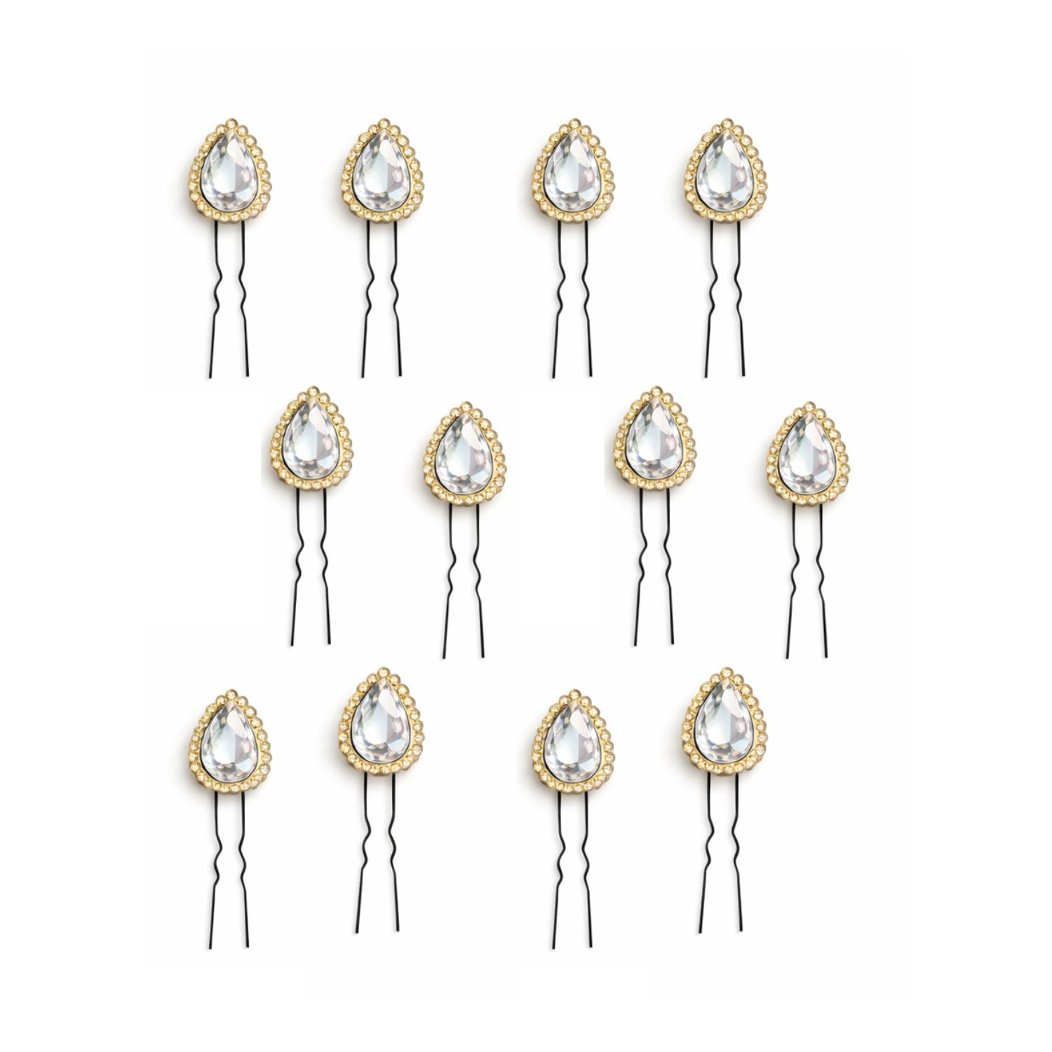 12PCS OVAL STONE WITH UPIN