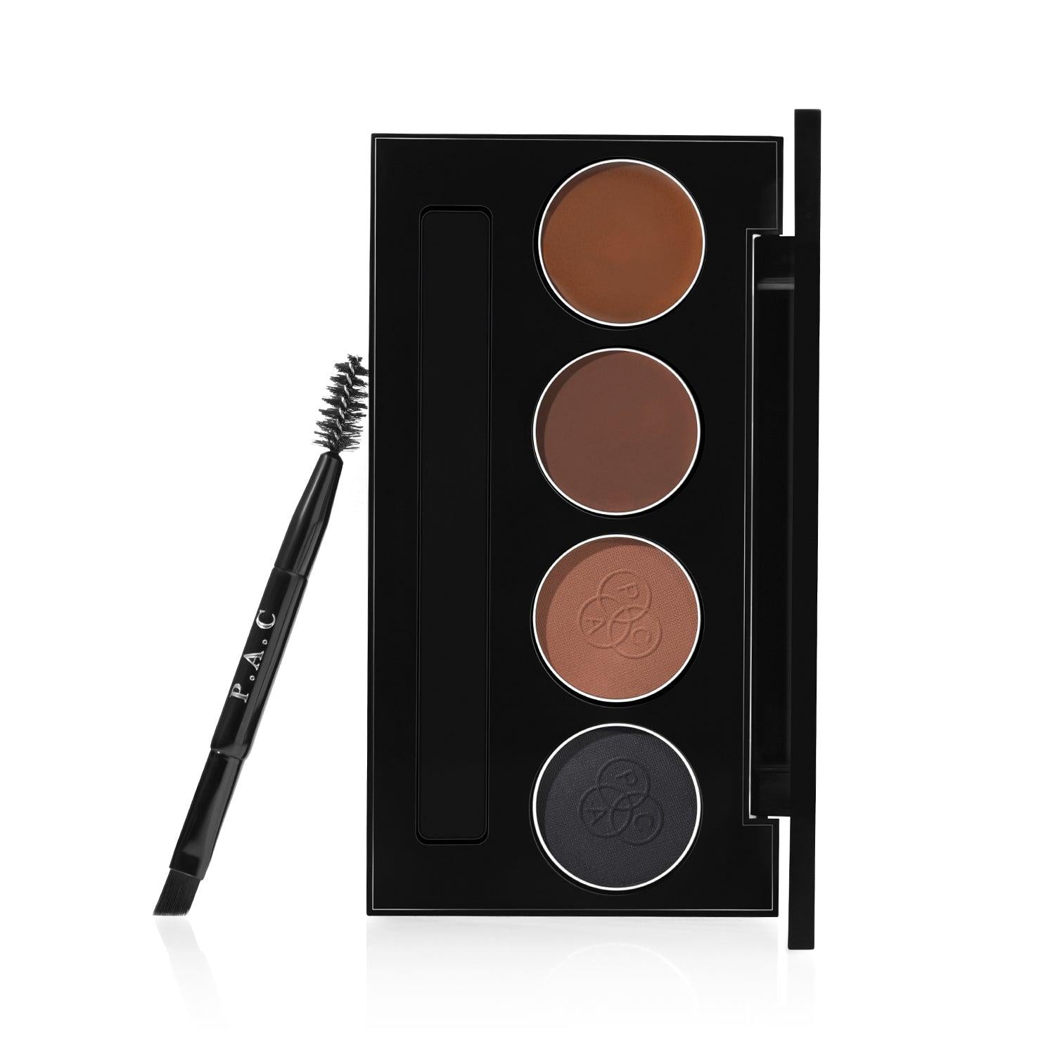 PAC SUPERBROWWW 4-COLOR EYEBROW PALETTE - BROW BINGE (4*2G)