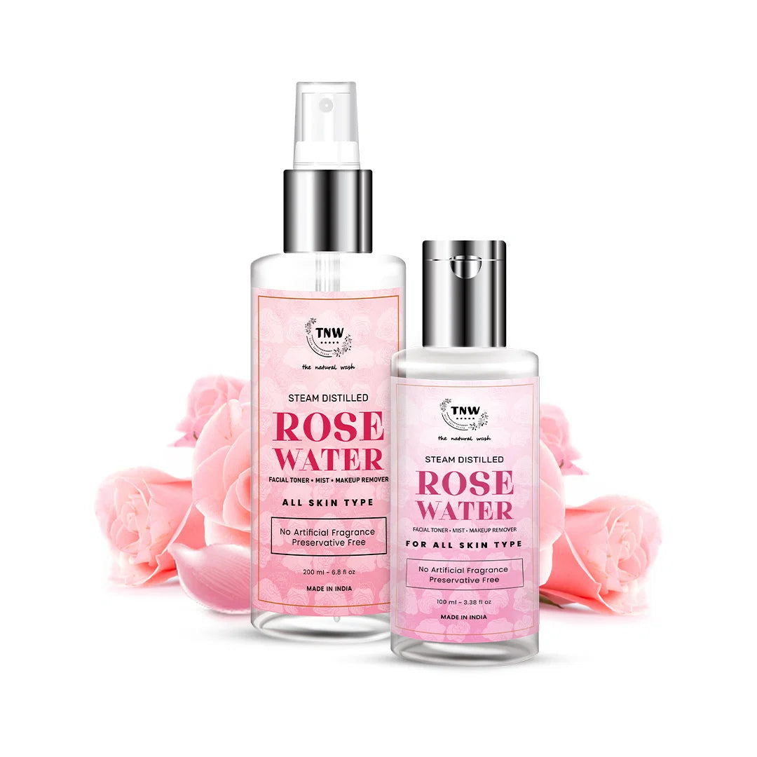 THE NATURAL WASH ROSE WATER 200ML