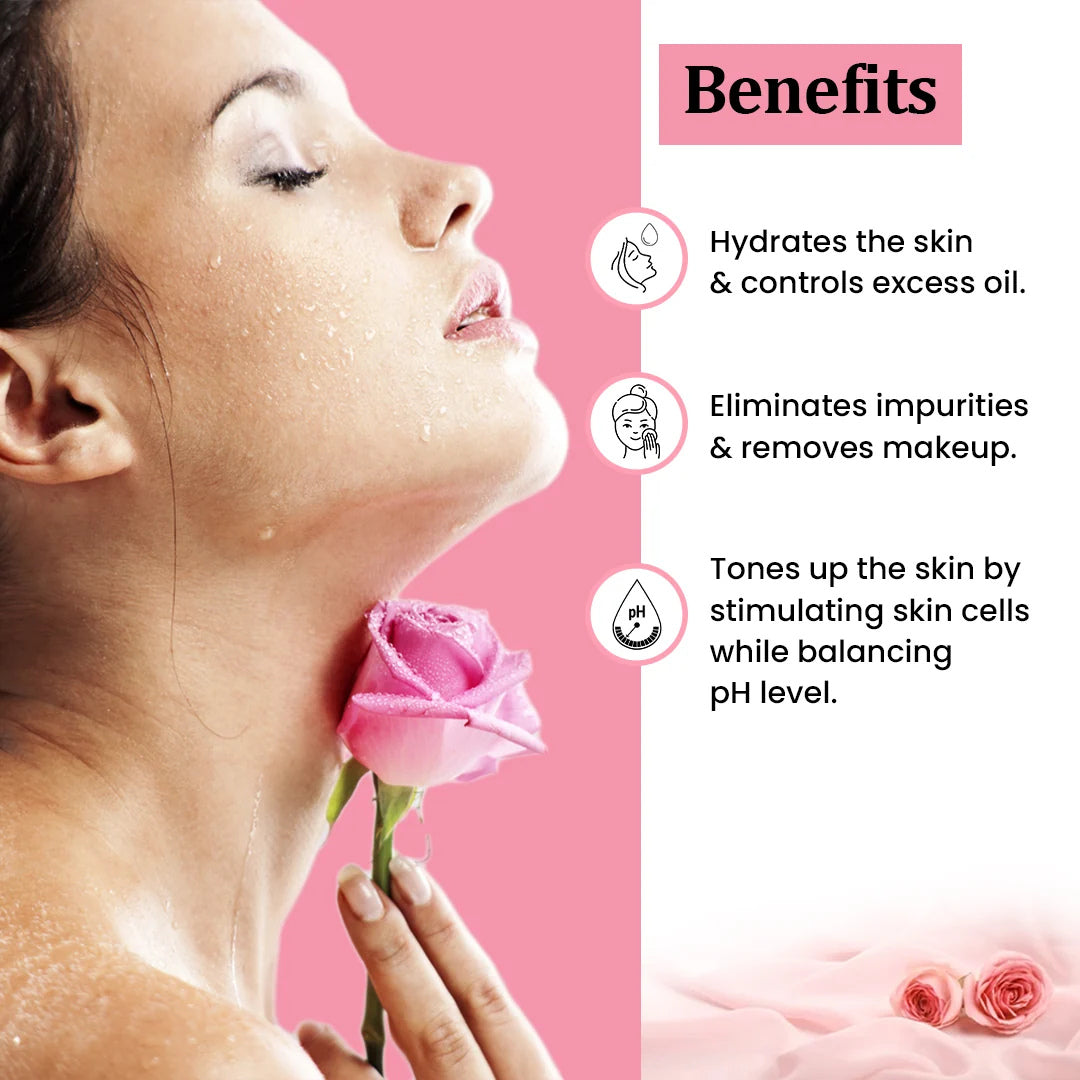 THE NATURAL WASH ROSE WATER 200ML