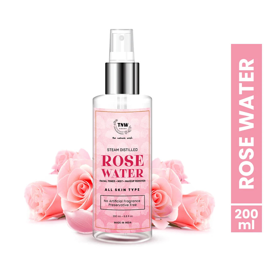 THE NATURAL WASH ROSE WATER 200ML