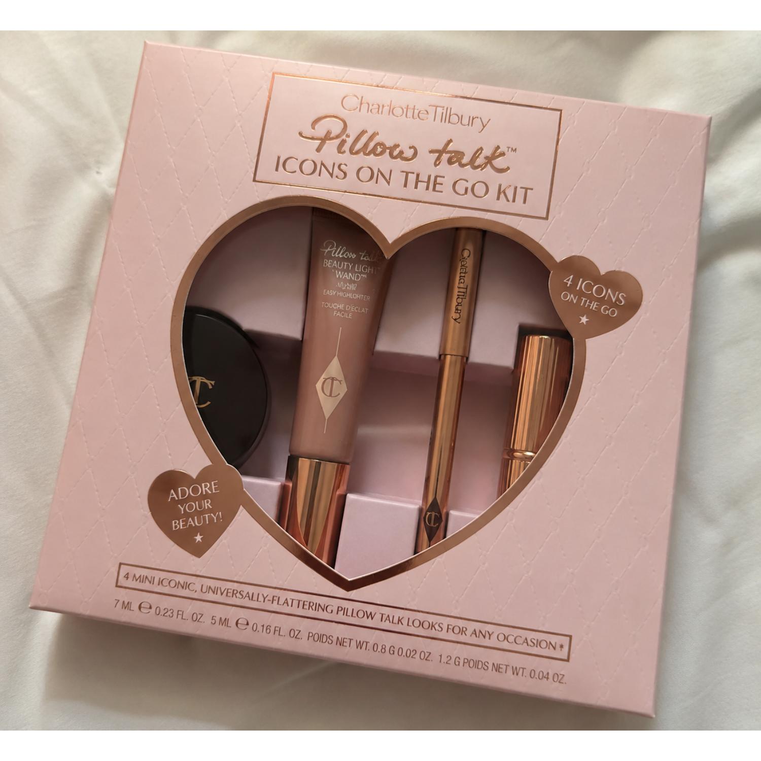 CHARLOTTE TILBURY PILLOW TALK ICONS ON THE GO KIT - LIMITED EDITION