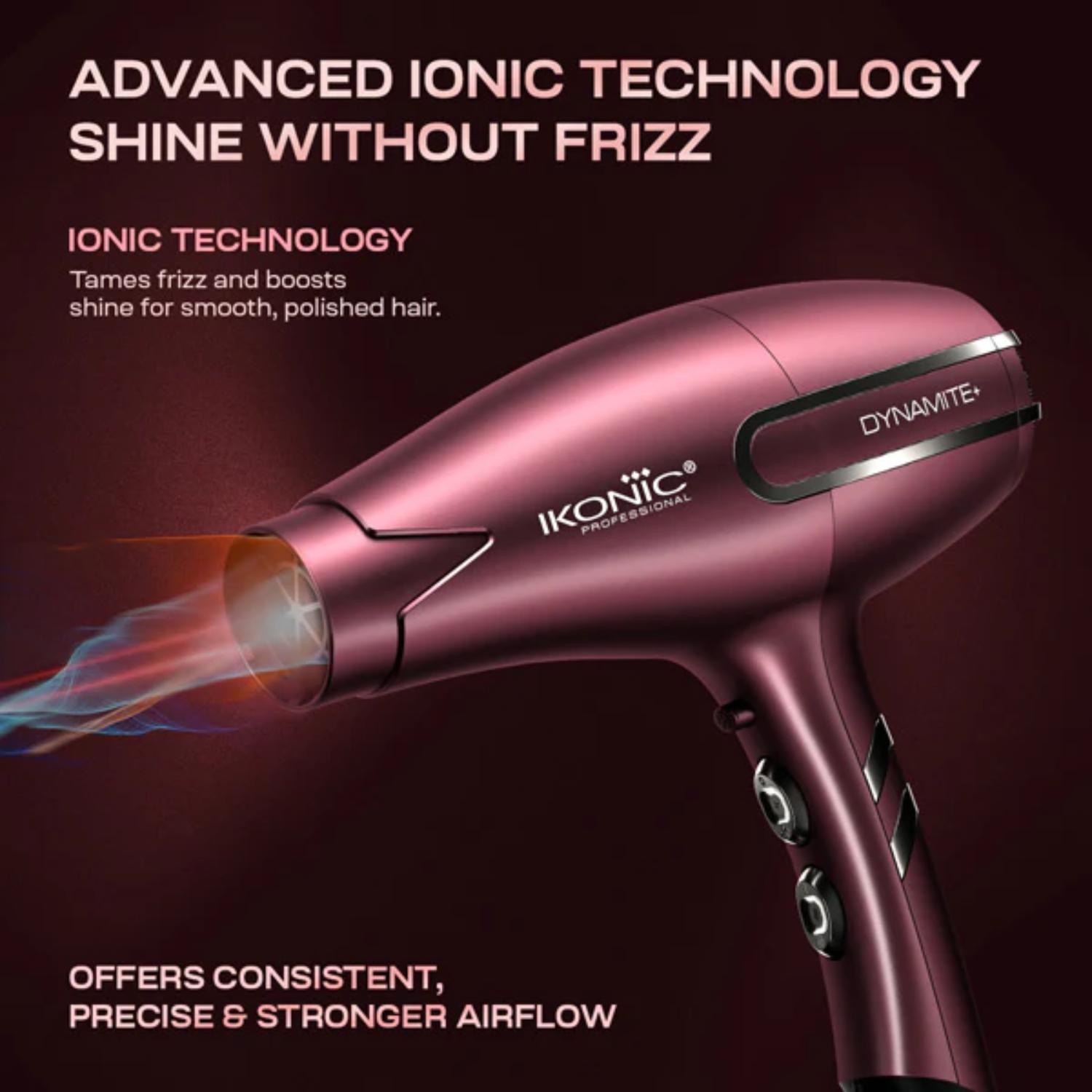 IKONIC PROFESSIONAL DYNAMITE+ SCARLETT LIMITED EDITION HAIR DRYER