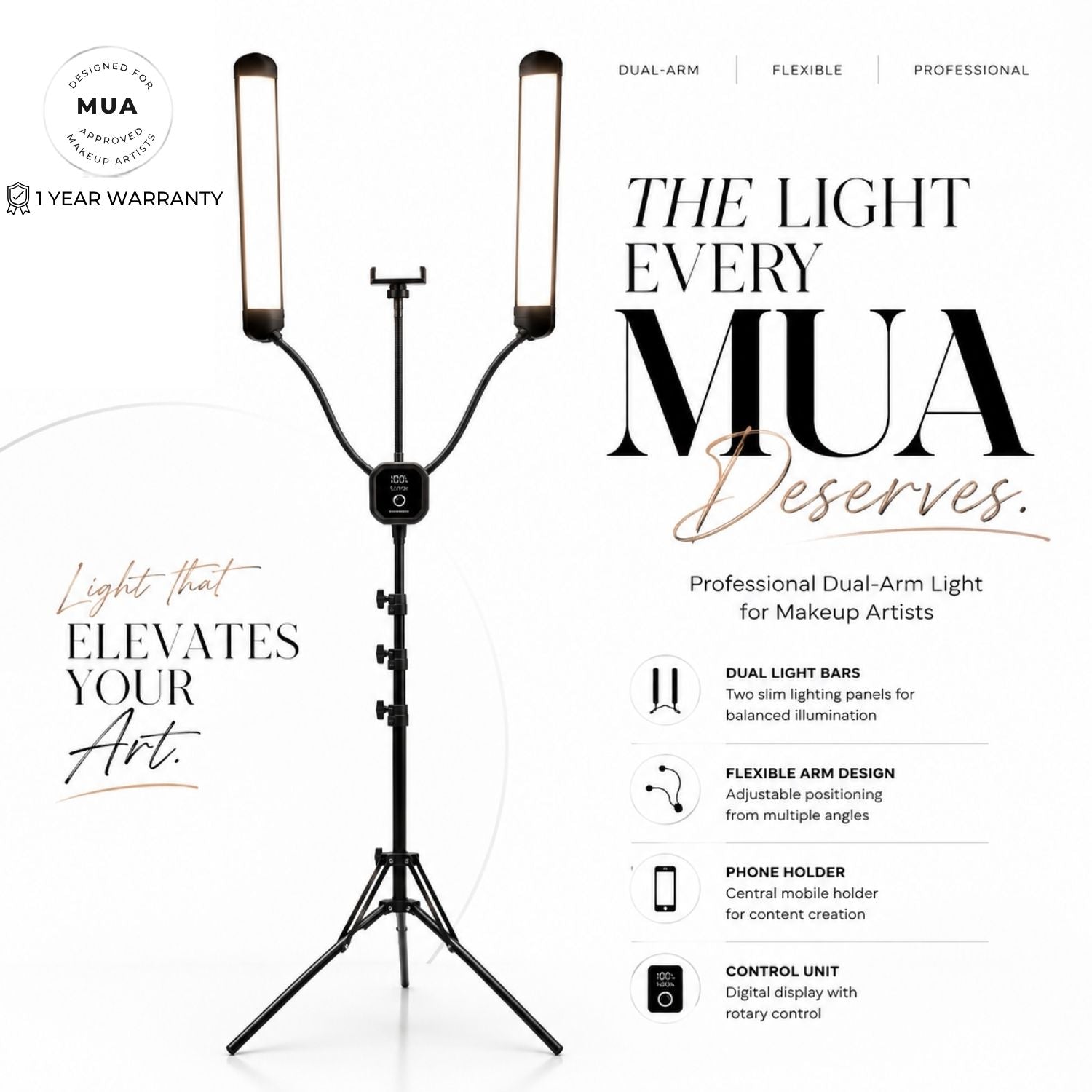 SNS PRO DUAL ARM FLEX LIGHT