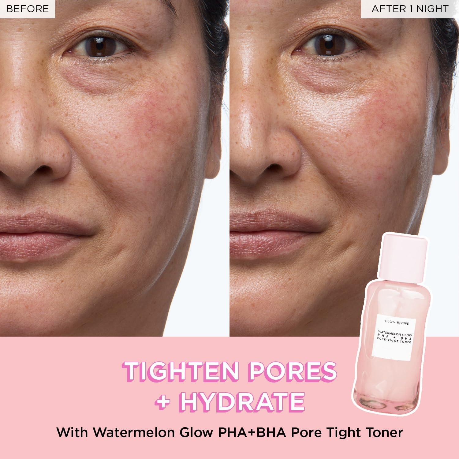 GLOW RECIPE GLASS SKIN ESSENTIALS TONER + SERUM DUO - 40ML + 40ML