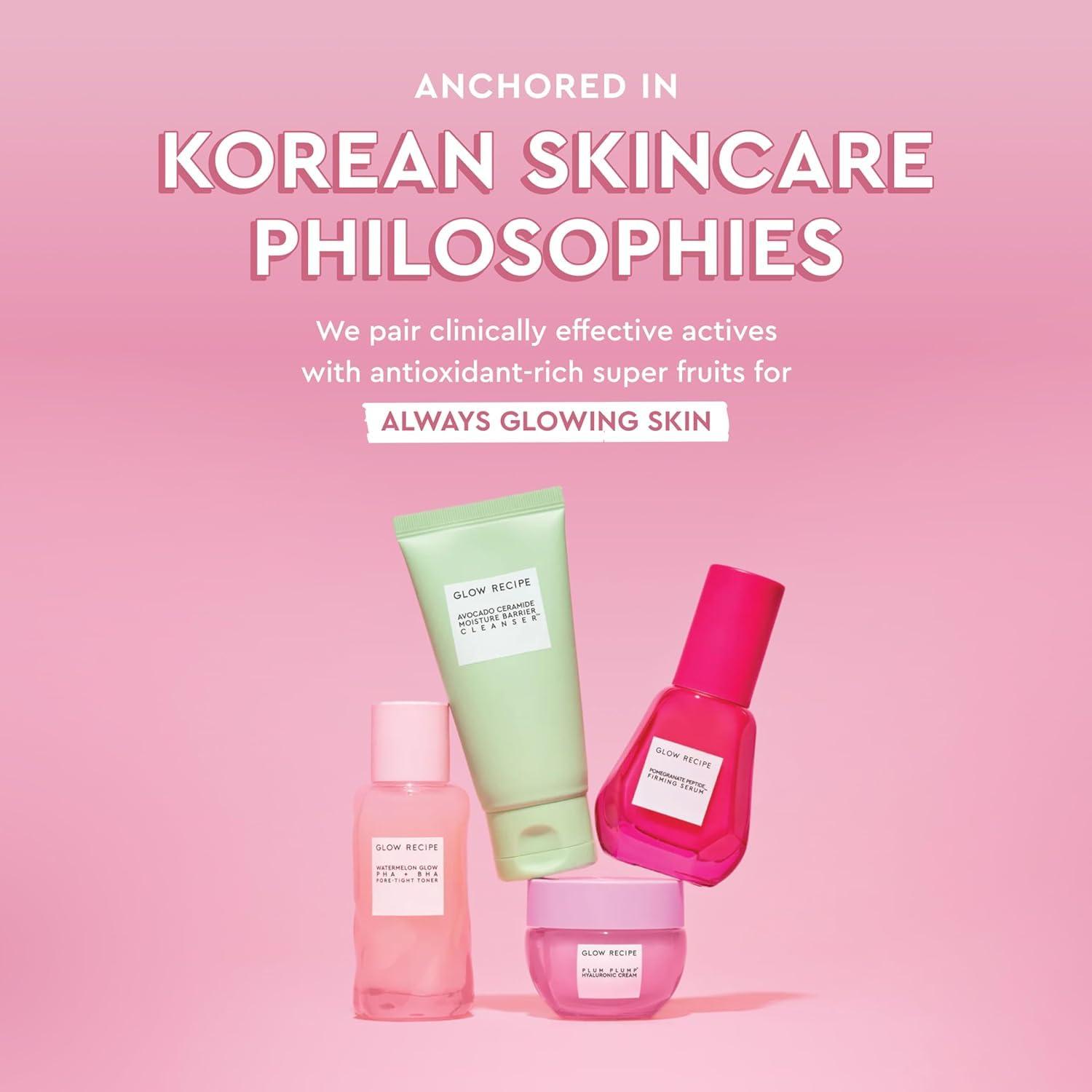 GLOW RECIPE GLASS SKIN ESSENTIALS TONER + SERUM DUO - 40ML + 40ML