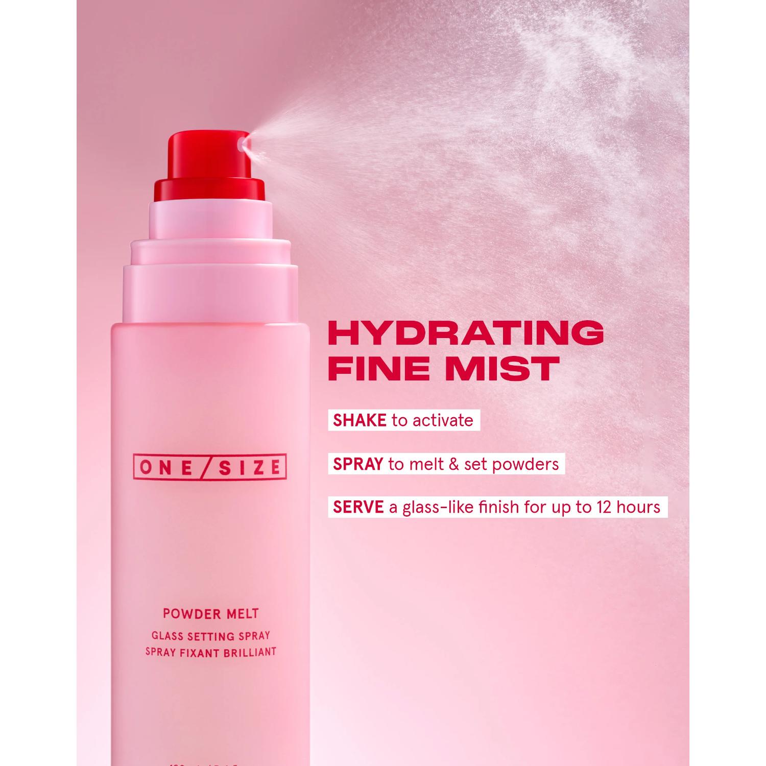 ONESIZE POWDER MELT GLASS SETTING SPRAY 30ML