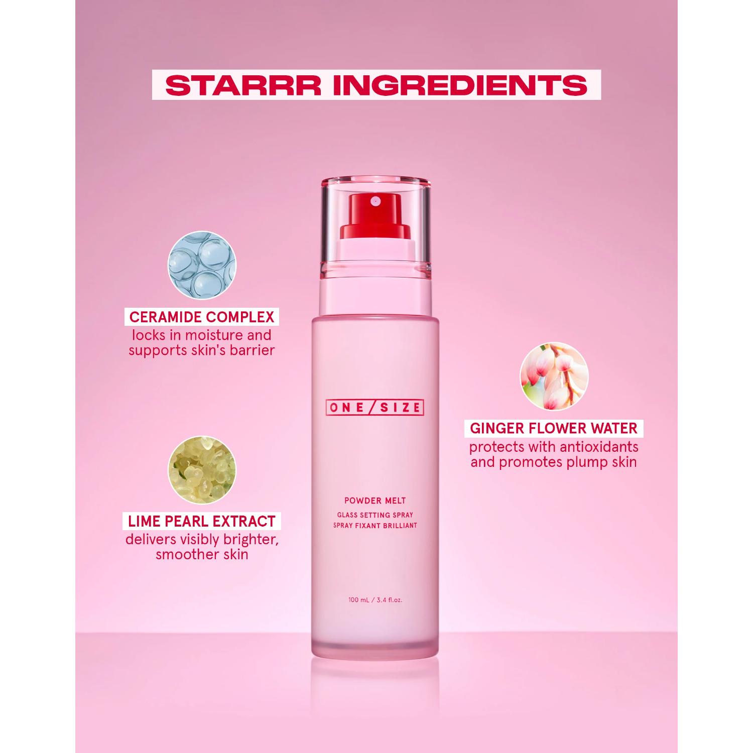 ONESIZE POWDER MELT GLASS SETTING SPRAY 30ML