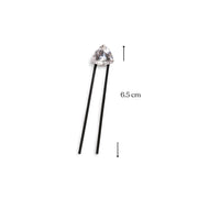 HAIR BLING DIAMOND FROST HAIR PIN 12PCS SET