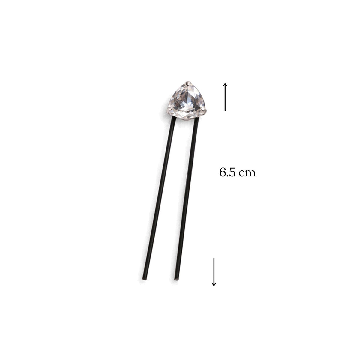 HAIR BLING DIAMOND FROST HAIR PIN 12PCS SET