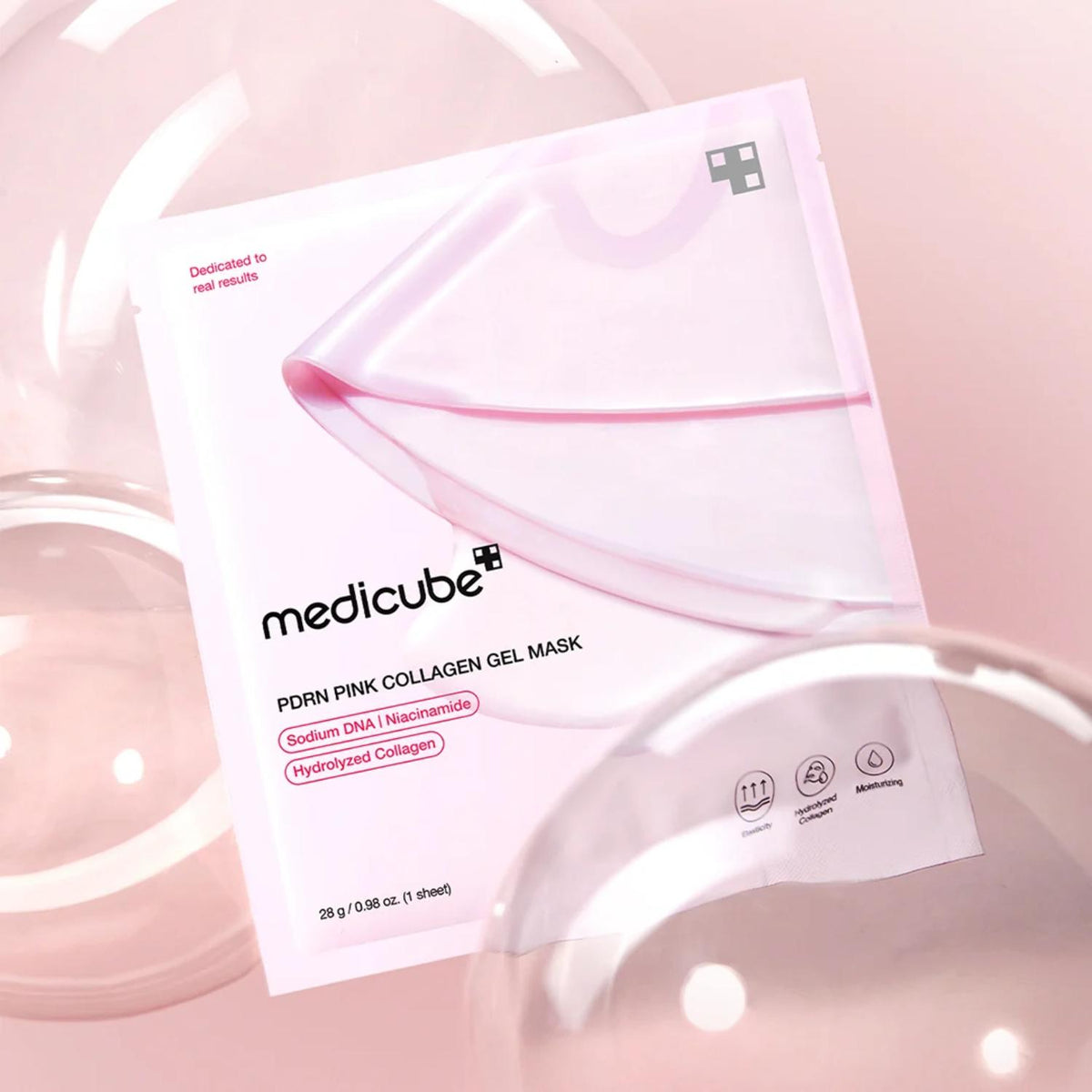 MEDICUBE PDRN PINK COLLAGEN JELLY GEL MASK 28G