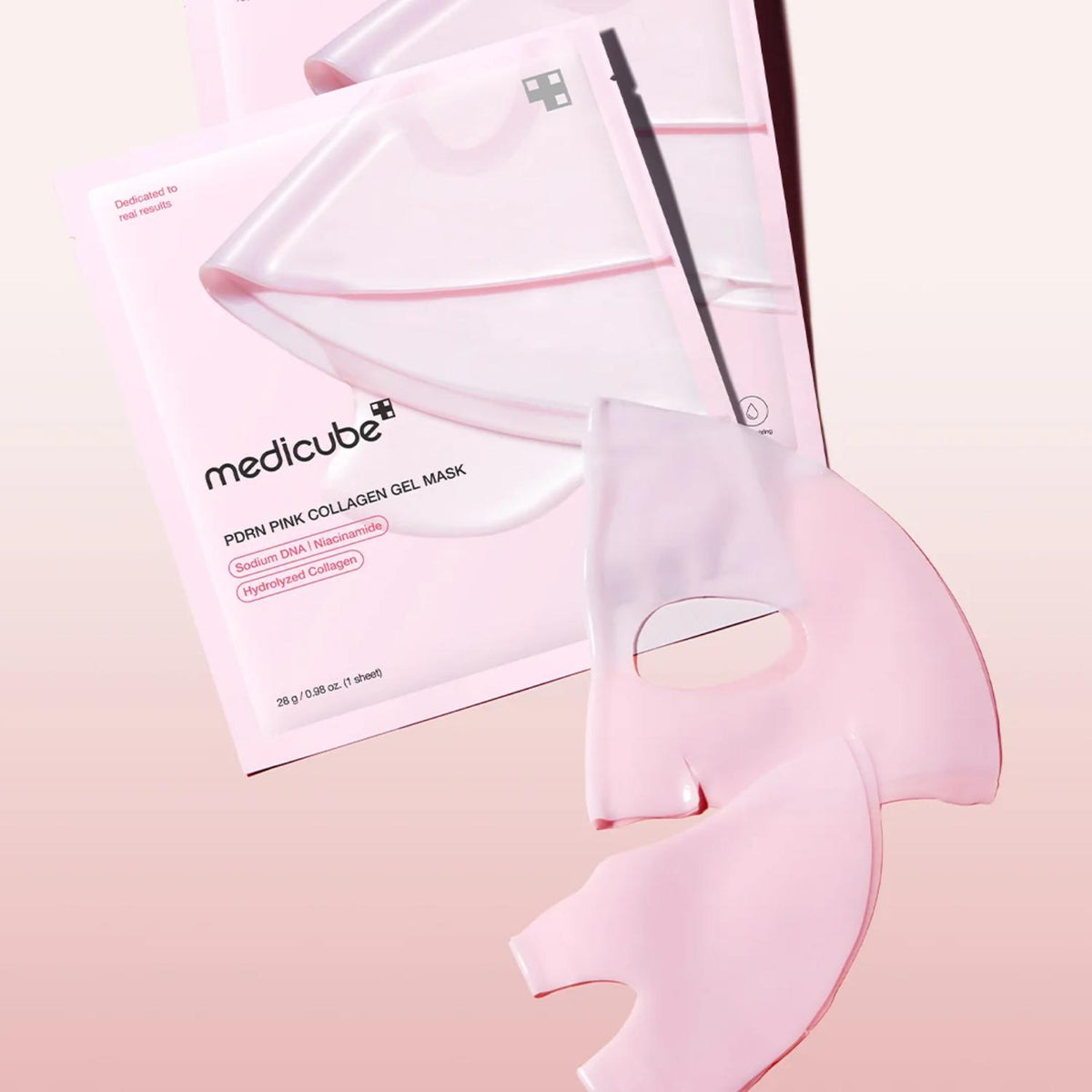 MEDICUBE PDRN PINK COLLAGEN JELLY GEL MASK 28G