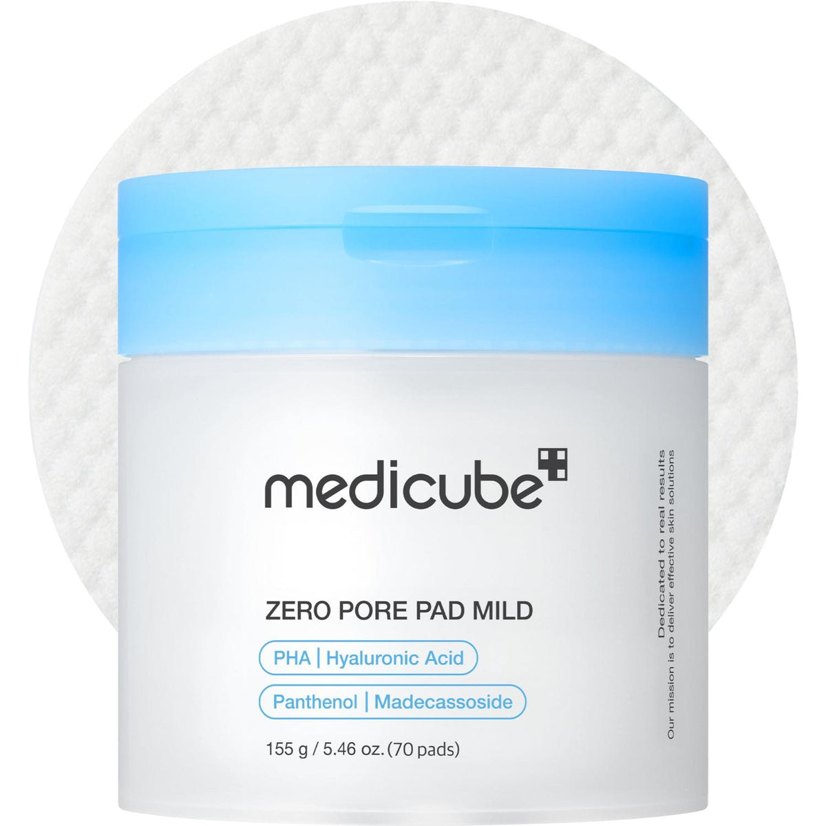 MEDICUBE ZERO PORE PAD MILD 155G-(70PADS)