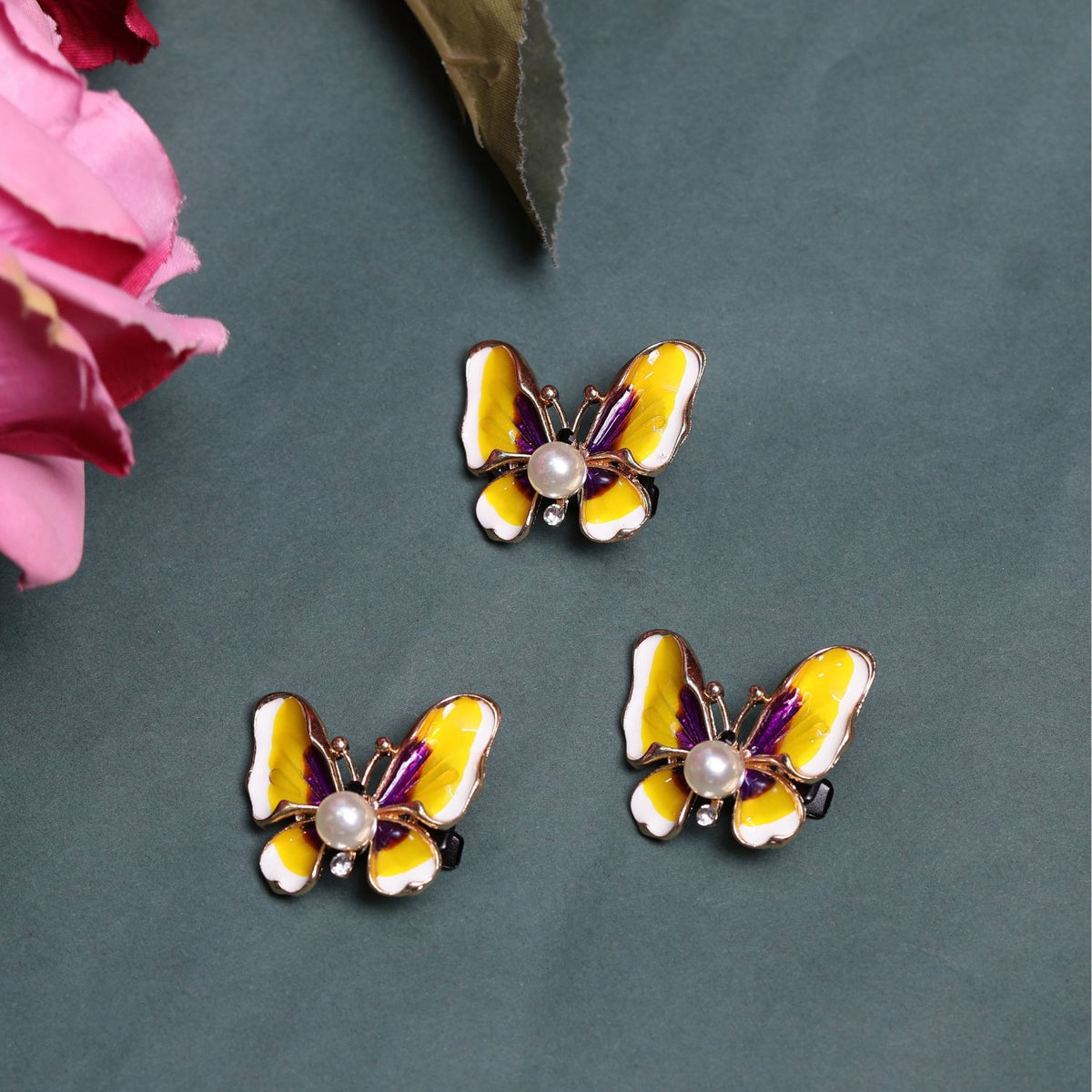 SE-595 SET OF 3 BUTTERFLIES