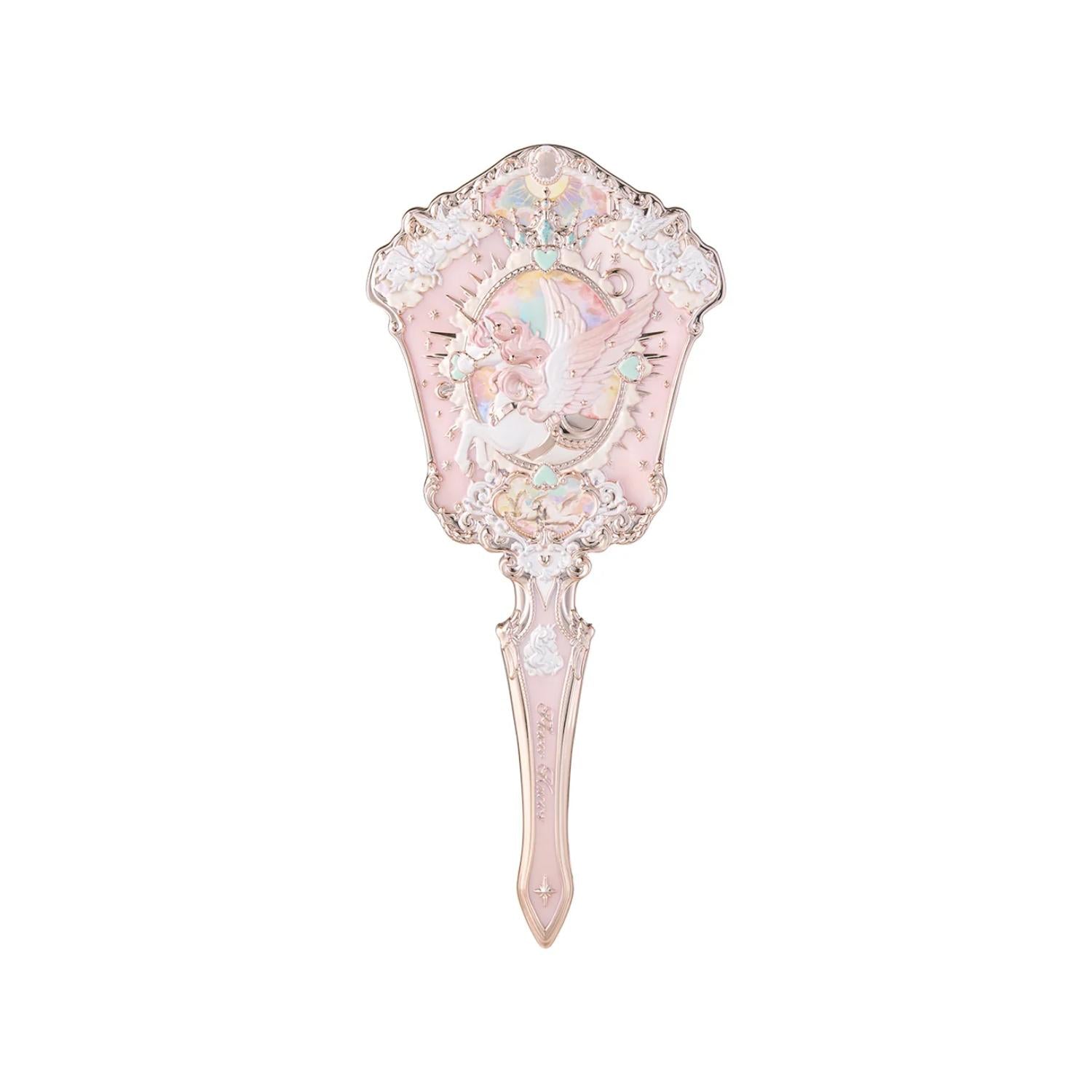 FLOWER KNOWS KNIGHT UNICORN COLLECTION HAND MIRROR -( MOONLIGHT LICA )