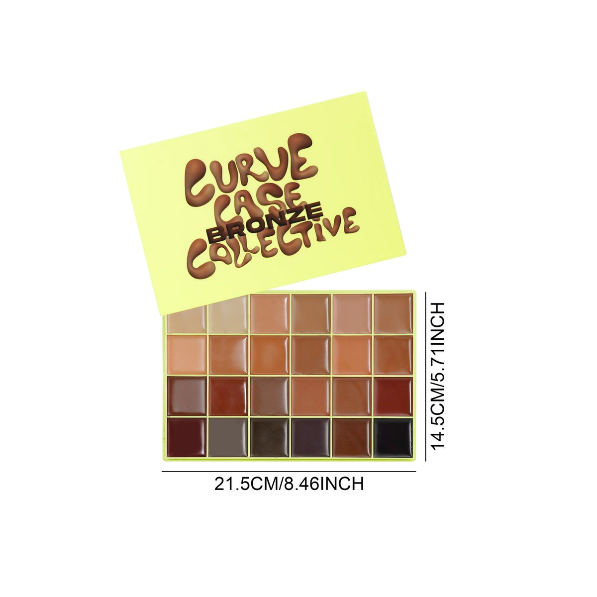 MADE BY MITCHELL XL CREAM BRONZER PALETTE 24*8.5G