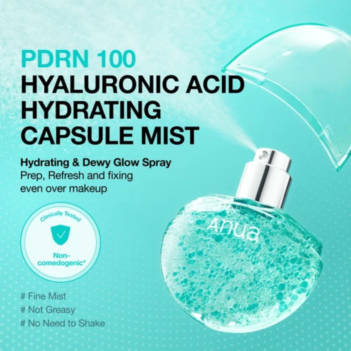 Anua PDRN+ Hyaluronic Acid Hydrating Facial Serum Spray 30ml