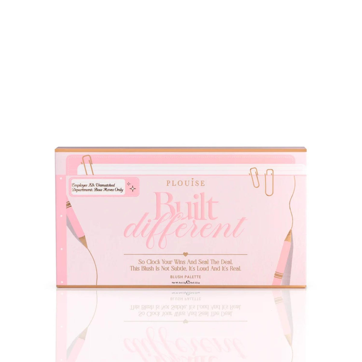 PLOUISE BACK TO BUSINESS BUILT DIFFERENT BLUSH PALETTE (8*6.5g)