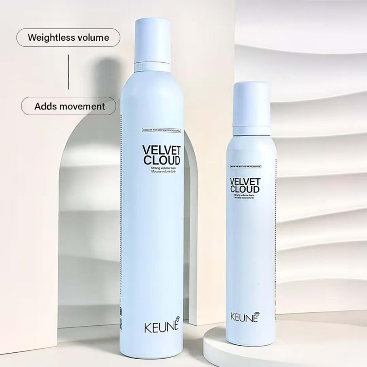 Keune Velvet Cloud Strong Volume Foam Mousse 200ml