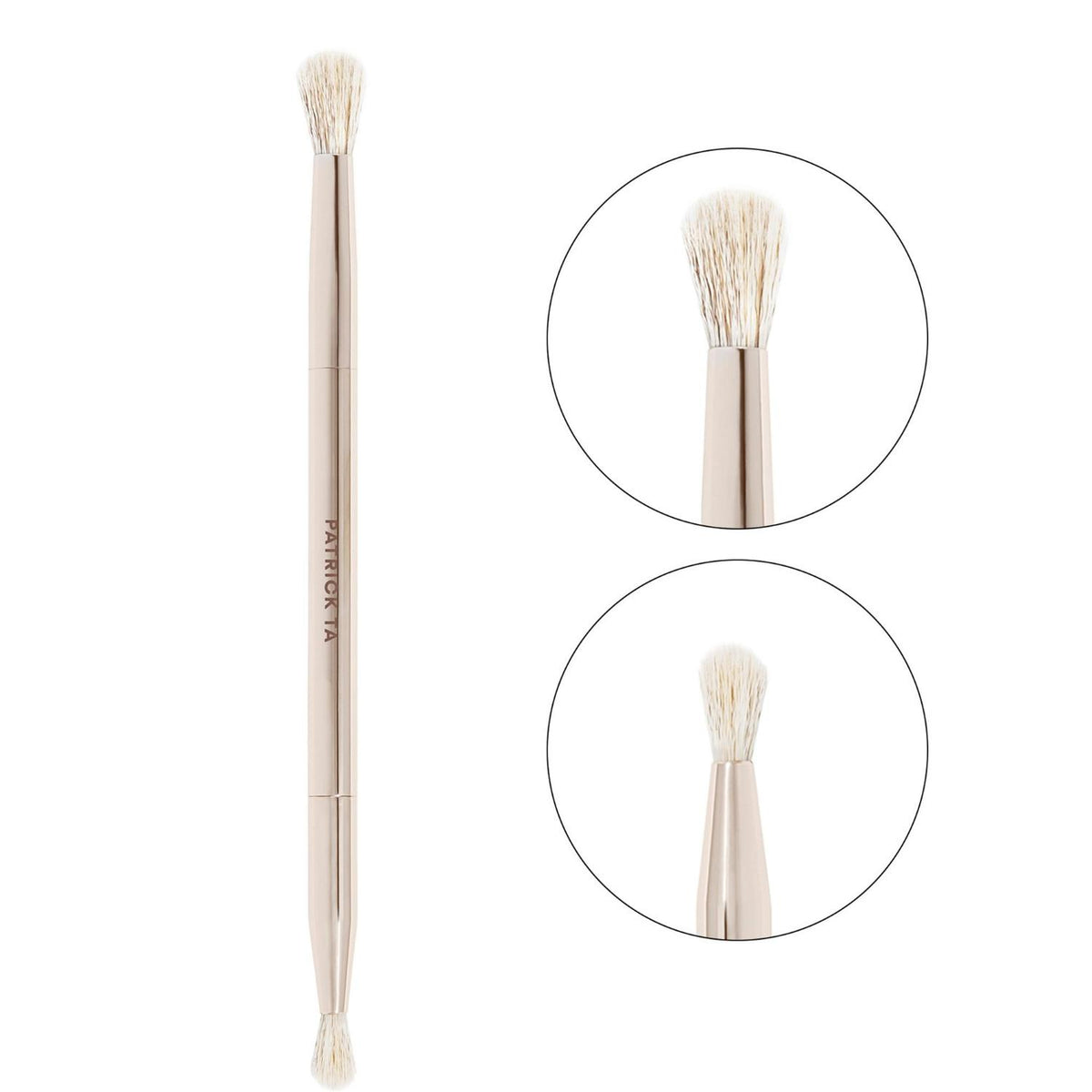 PATRCIK TA DUAL ENDED EYESHADOW BRUSH
