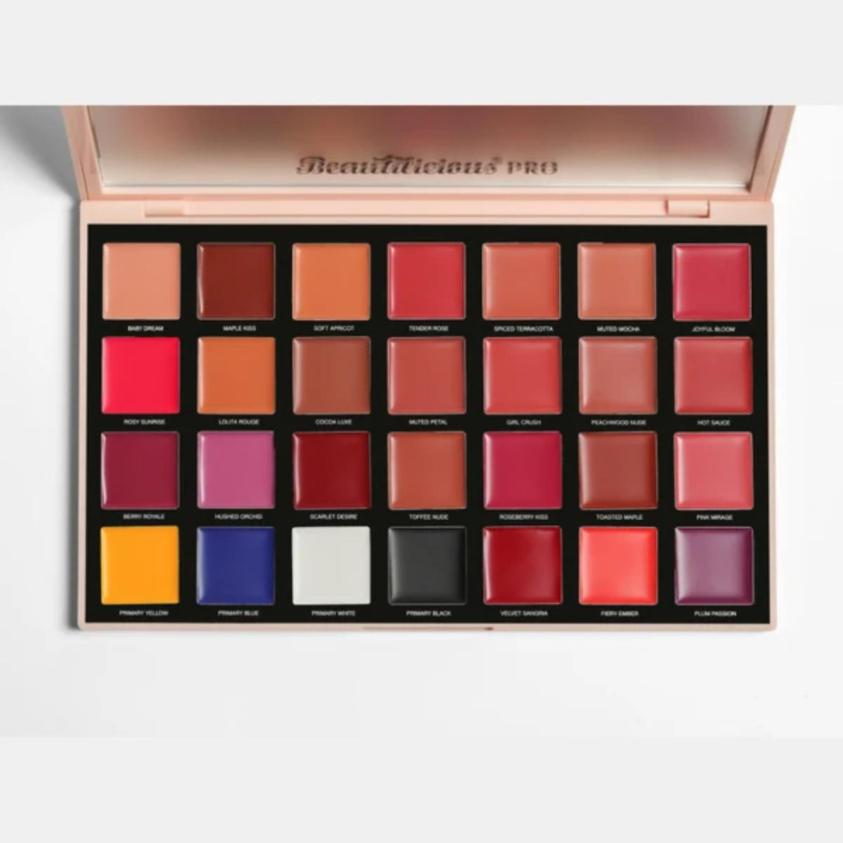 BEAUTILICIOUS LIP COUTURE MATTE LIPSTICK PALETTE 33.6G