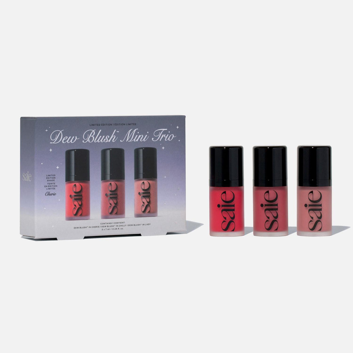 SAIE MINI DEW BLUSH TRIO 3*7ML