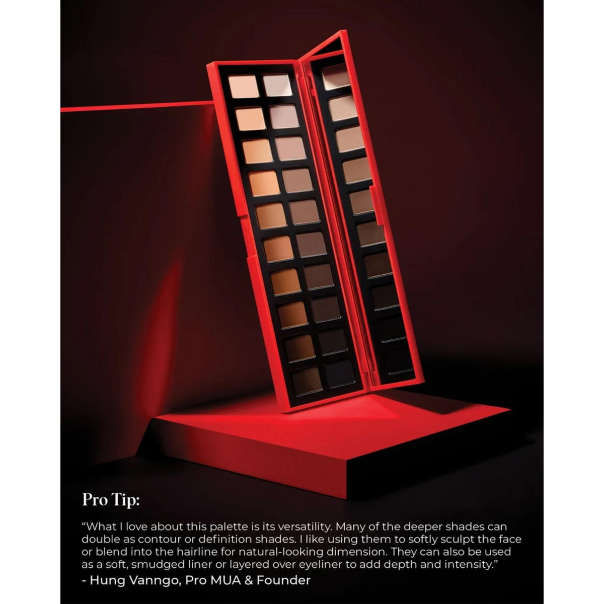HUNG VANNGO THE TIMELESS TAUPES COLOR STORY EYESHADOW PALETTE-(20*0.9G)