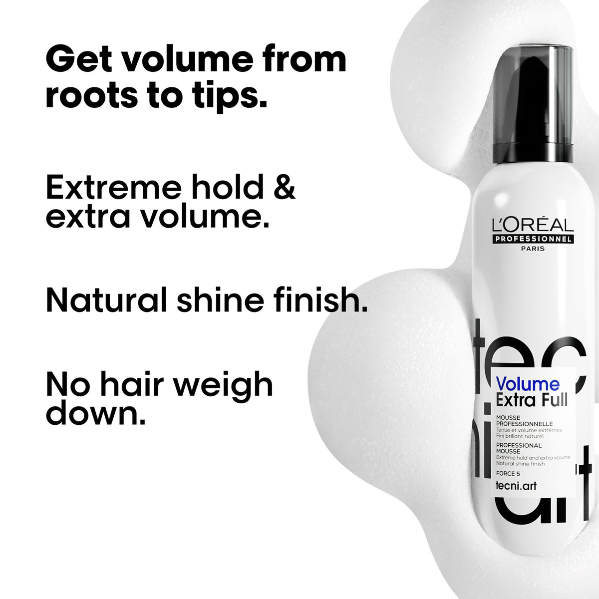 LOREAL TECNI ART Full Volume Envy Extra Mousse