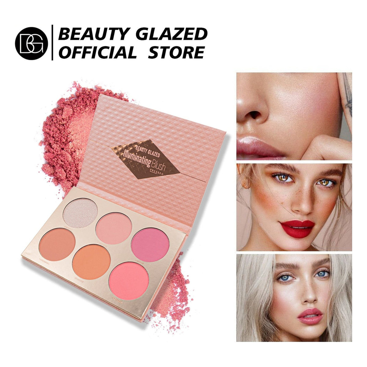 BEAUTY GLAZED ILLUMINATING BLUSH B