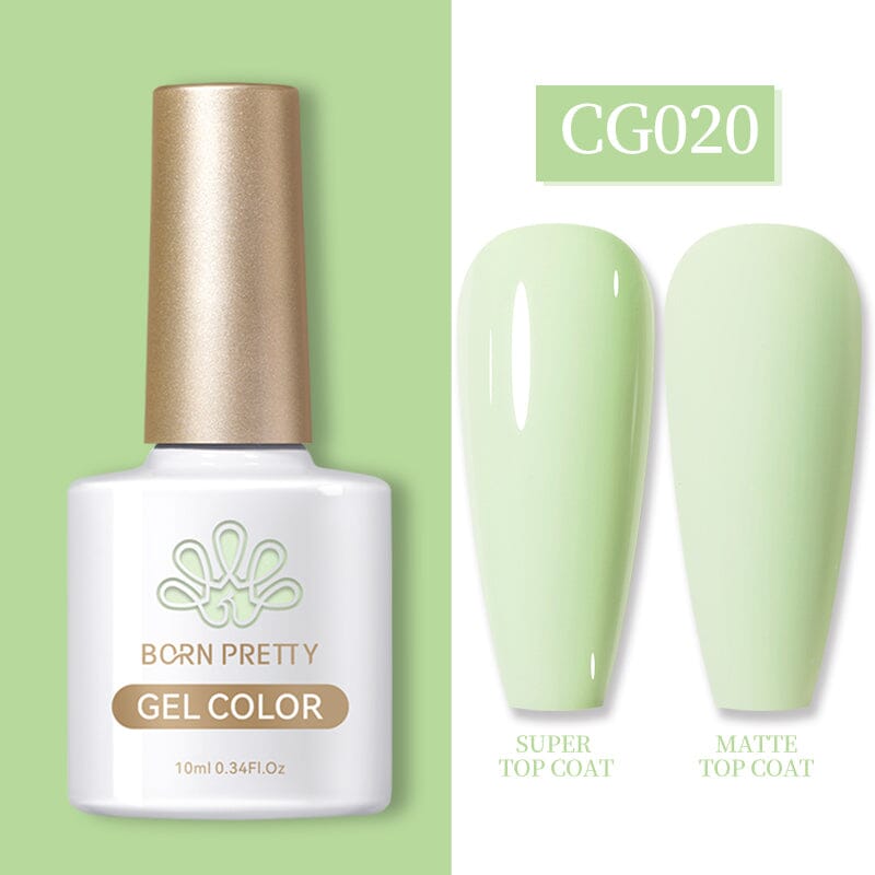 BORN PRETTY ALL SHINE ON ME GEL NAIL PAINT 10ML-GREEN FAMILY