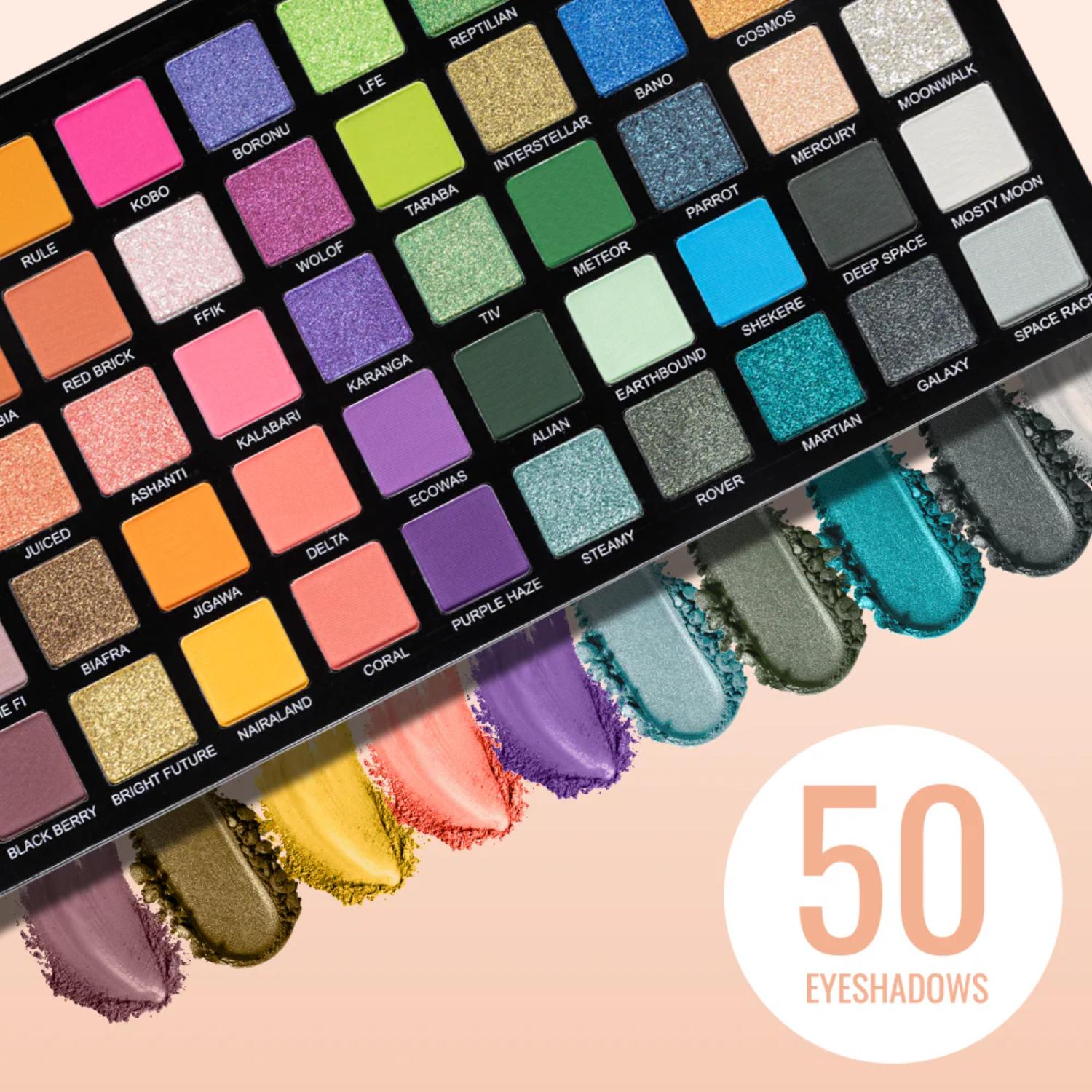 FOREVER 52 COLOR ME OUT 50 COLOR EYESHADOW CM003