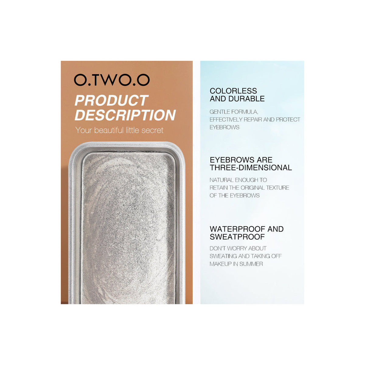 O TWO O EYEBROW SOAP