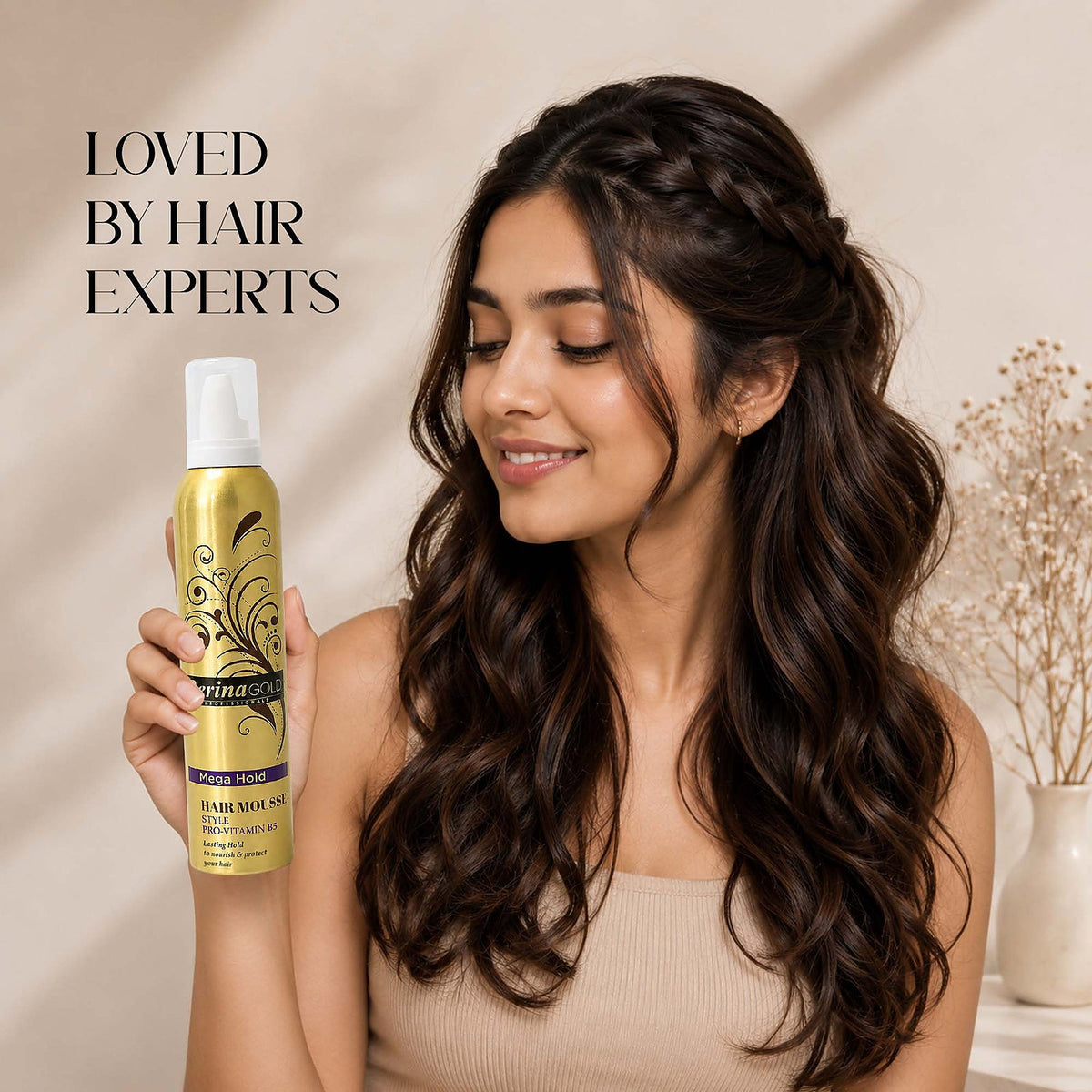 BERINA MEGA HOLD MOUSSE 300ML