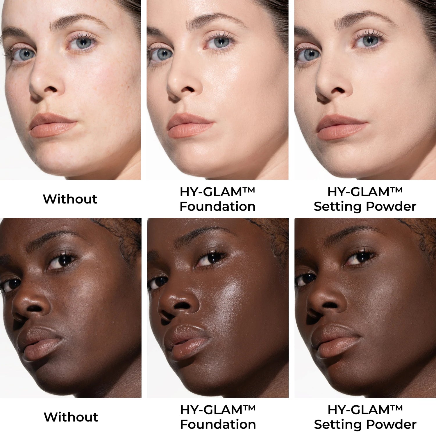 NATASHA DENONA HY-Glam setting powder sweat & waterproof translucent blurring 18g