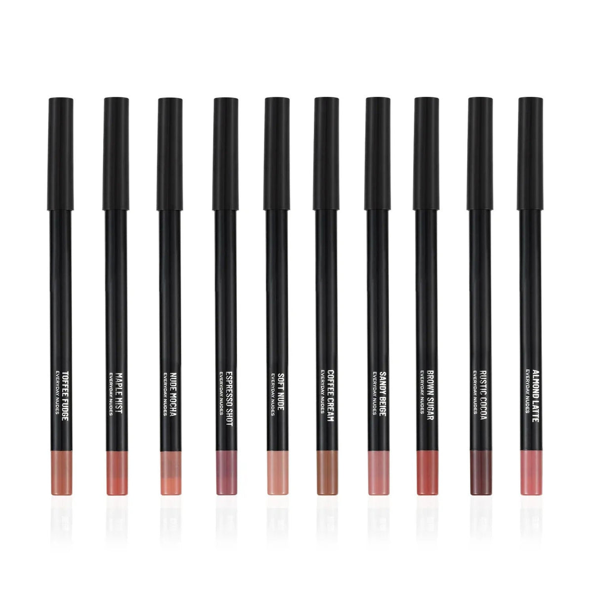PAC 24H LIP LINER KIT EVERYDAY NUDES ( 1.1G*10 )