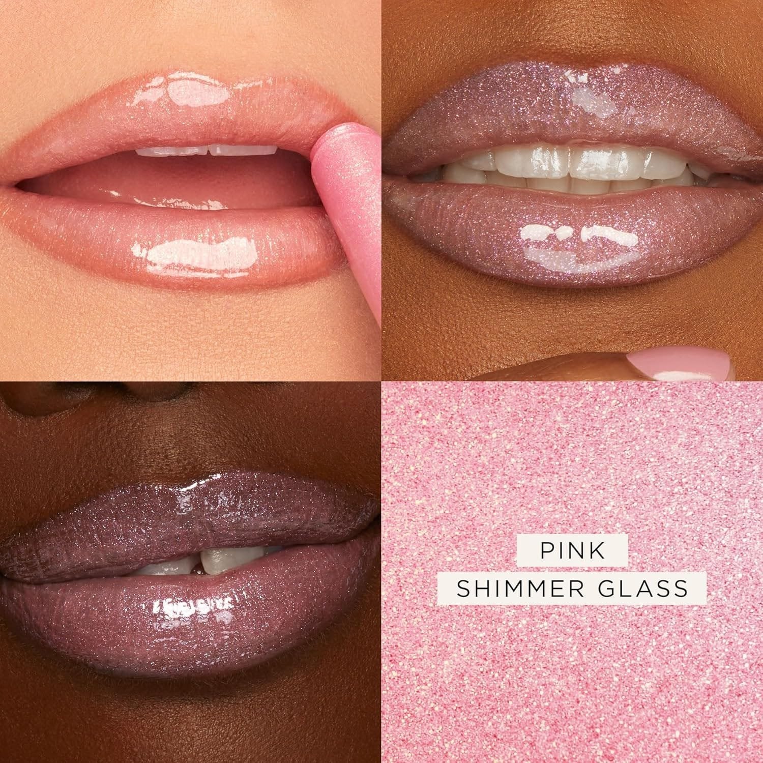 pink shimmer glass #variant