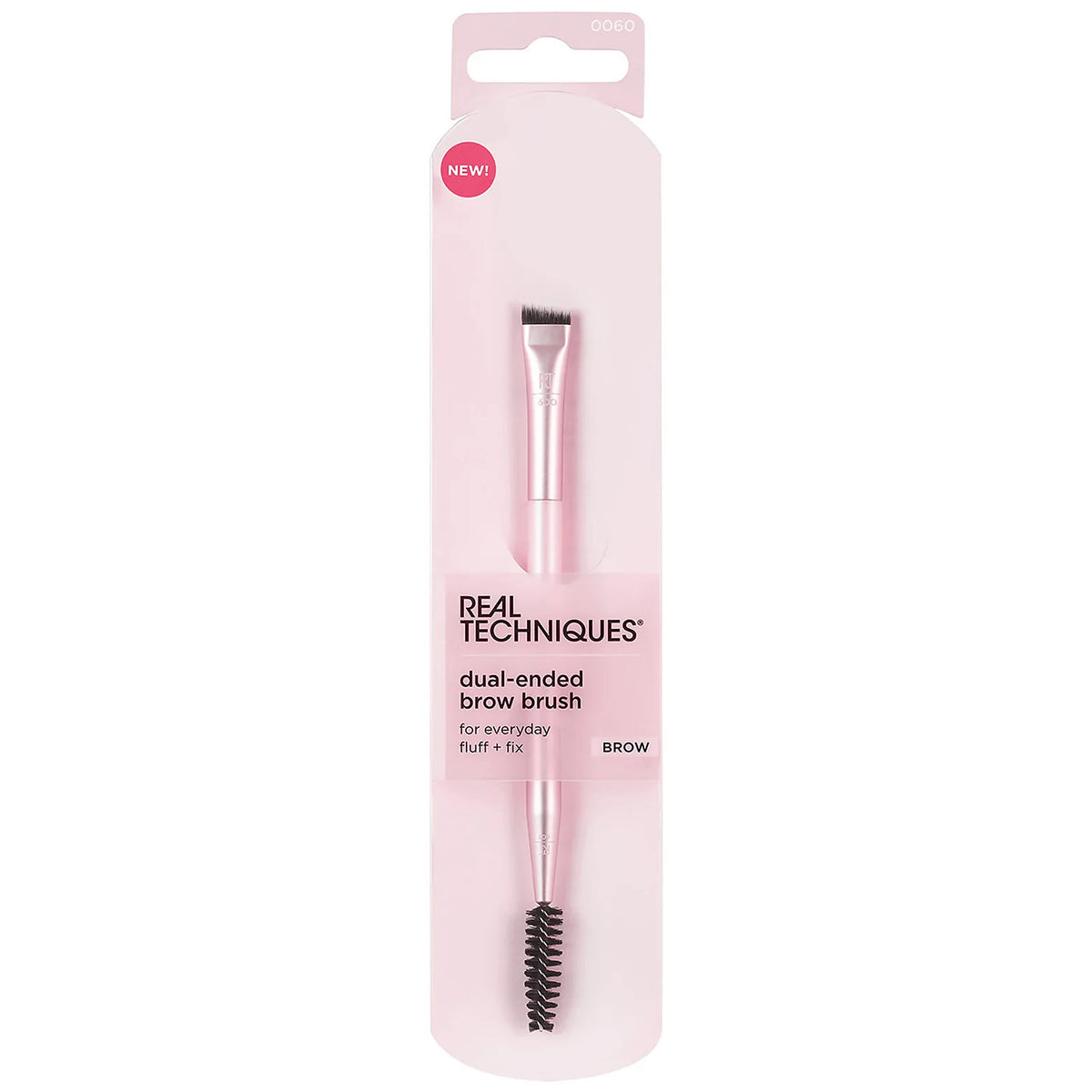 REAL TECHNIQUES DUAL ENDED BROW BRUSH RT 0600