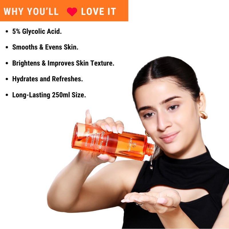 Europe Girl Skintreats Glow Toner 250ML