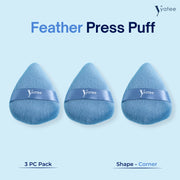 YATEE corner perfect puff -set of 3 (MEDIUM)