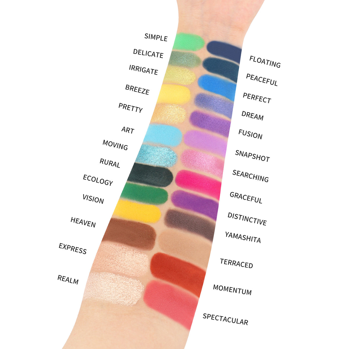 IMAGIC TERRAACED PALETTE 56 COLOURS