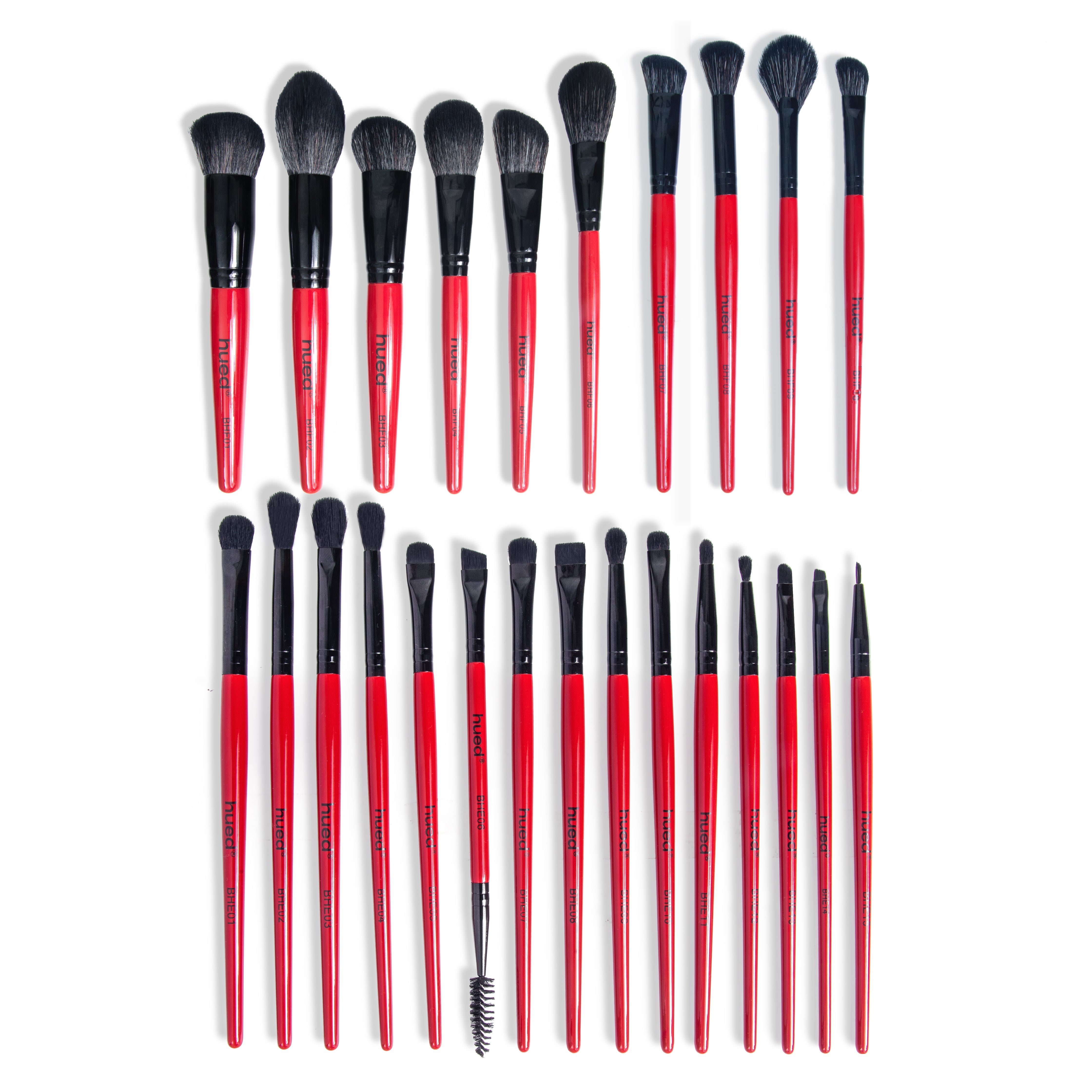 BEAUTILICIOUS HUEDE CYLINDRICAL 25PCS BRUSH SET