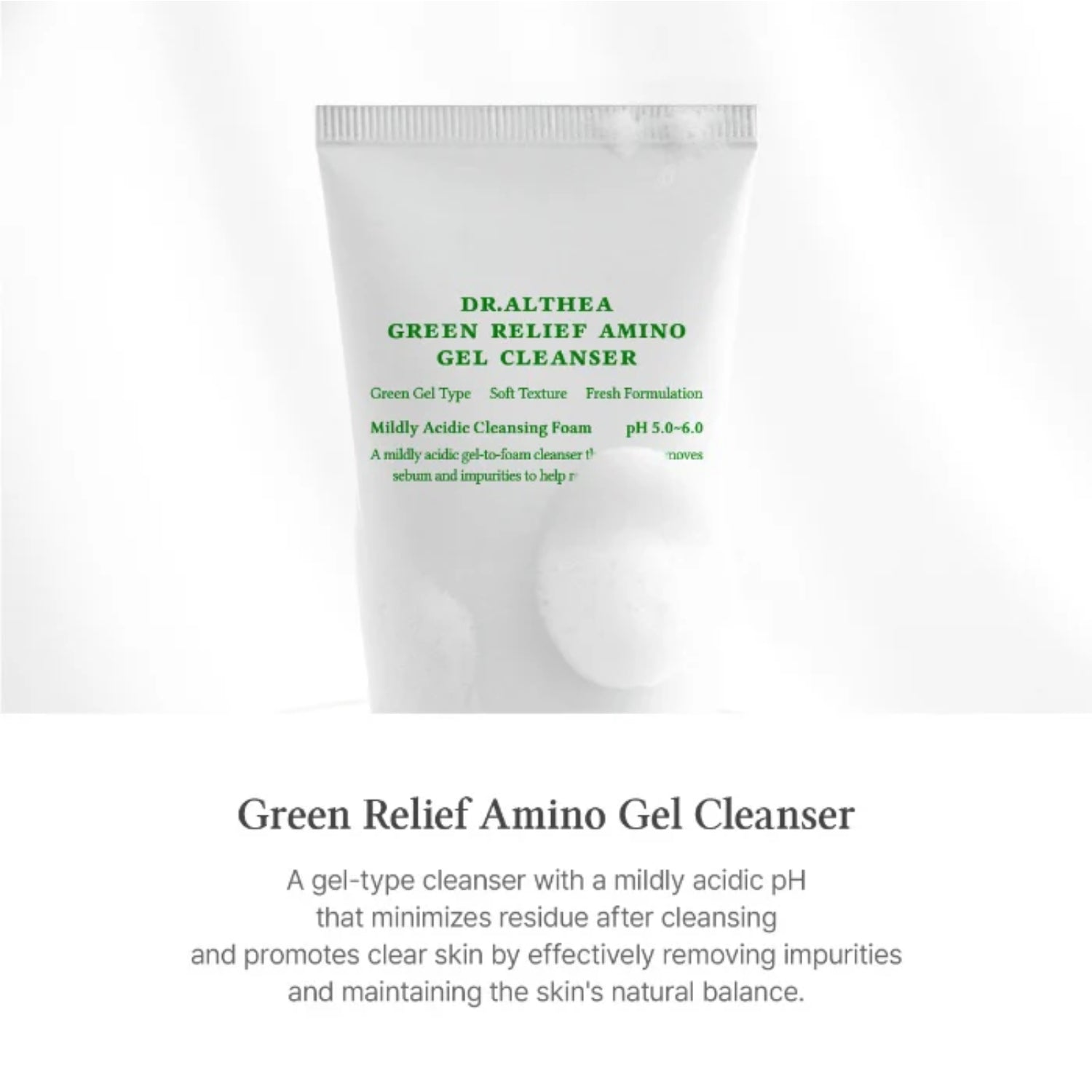 Dr.Althea Green Relief Amino Gel Cleanser (100 ml)